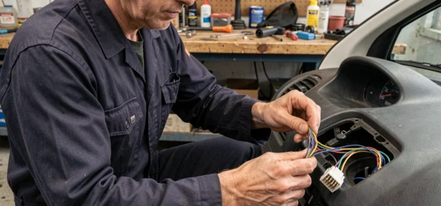 Comment réussir le branchement autoradio Peugeot 206 avec le code couleur des fils Comment réussir le branchement autoradio Peugeot 206 avec le code couleur des fils